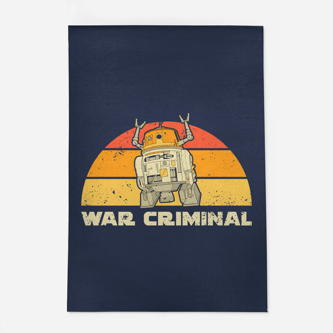 Vintage Criminal Droid-None-Indoor-Rug-retrodivision