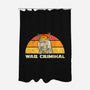 Vintage Criminal Droid-None-Polyester-Shower Curtain-retrodivision