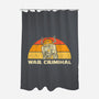 Vintage Criminal Droid-None-Polyester-Shower Curtain-retrodivision