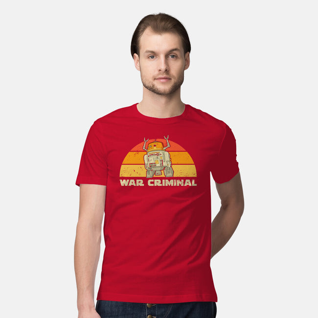 Vintage Criminal Droid-Mens-Premium-Tee-retrodivision