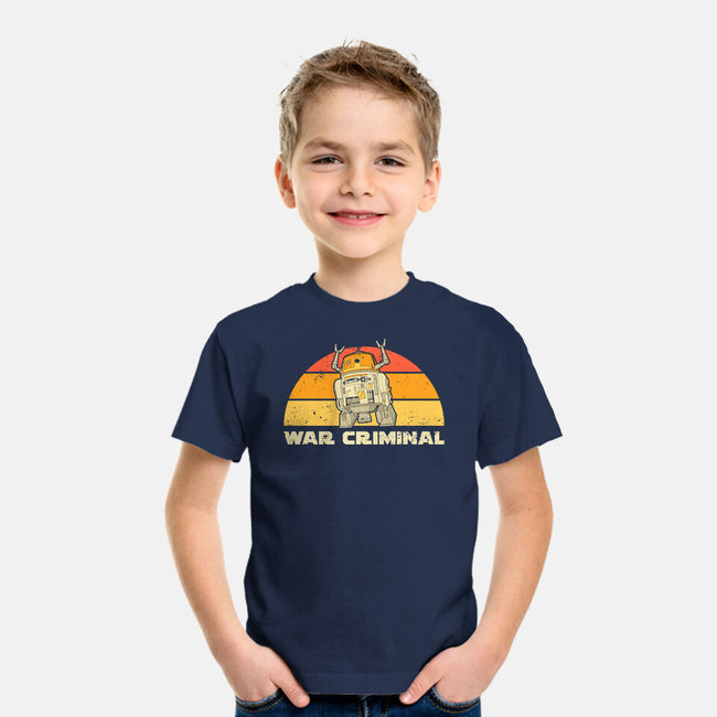 Vintage Criminal Droid-Youth-Basic-Tee-retrodivision