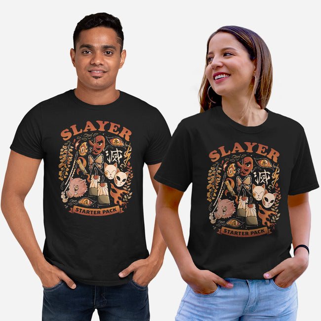 Slayer Starter Pack-Unisex-Basic-Tee-Arigatees