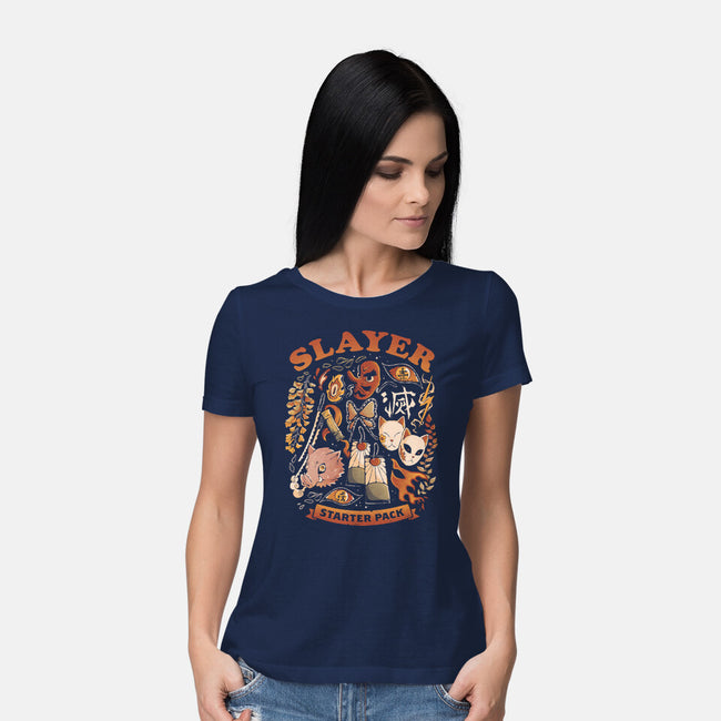 Slayer Starter Pack-Womens-Basic-Tee-Arigatees