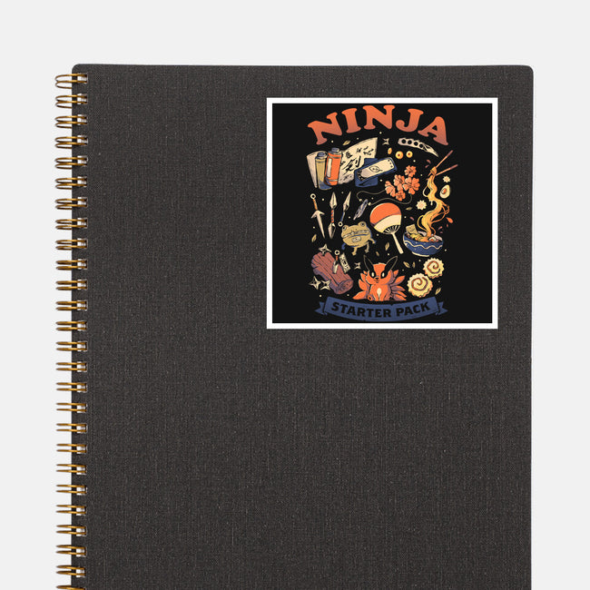 Ninja Starter Pack-None-Glossy-Sticker-Arigatees