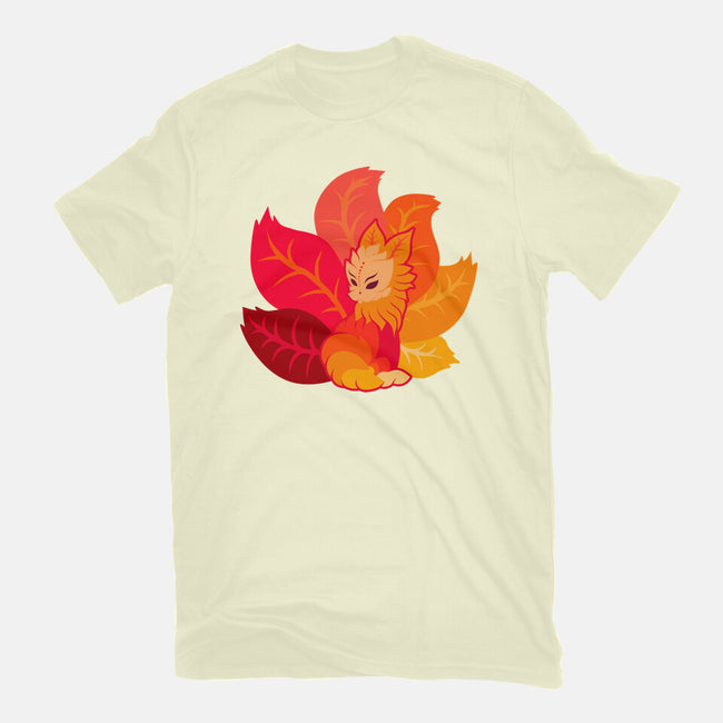 Leafy Kitsune-Mens-Basic-Tee-erion_designs