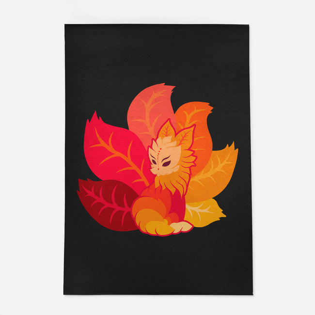 Leafy Kitsune-None-Indoor-Rug-erion_designs