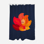 Leafy Kitsune-None-Polyester-Shower Curtain-erion_designs