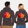 Leafy Kitsune-Unisex-Zip-Up-Sweatshirt-erion_designs