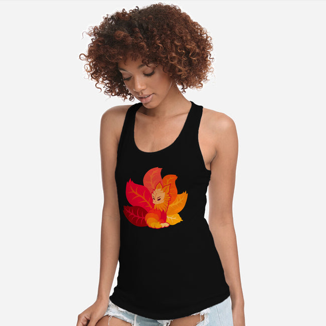 Leafy Kitsune-Womens-Racerback-Tank-erion_designs