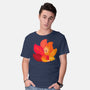 Leafy Kitsune-Mens-Basic-Tee-erion_designs