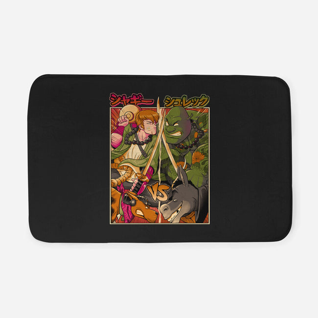 Samurai Sukubi VS Shurekku-None-Memory Foam-Bath Mat-Bruno Mota