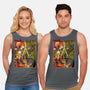 Samurai Sukubi VS Shurekku-Unisex-Basic-Tank-Bruno Mota