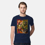 Samurai Sukubi VS Shurekku-Mens-Premium-Tee-Bruno Mota