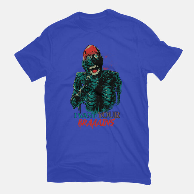 I Want Your Brains-Mens-Heavyweight-Tee-Hafaell