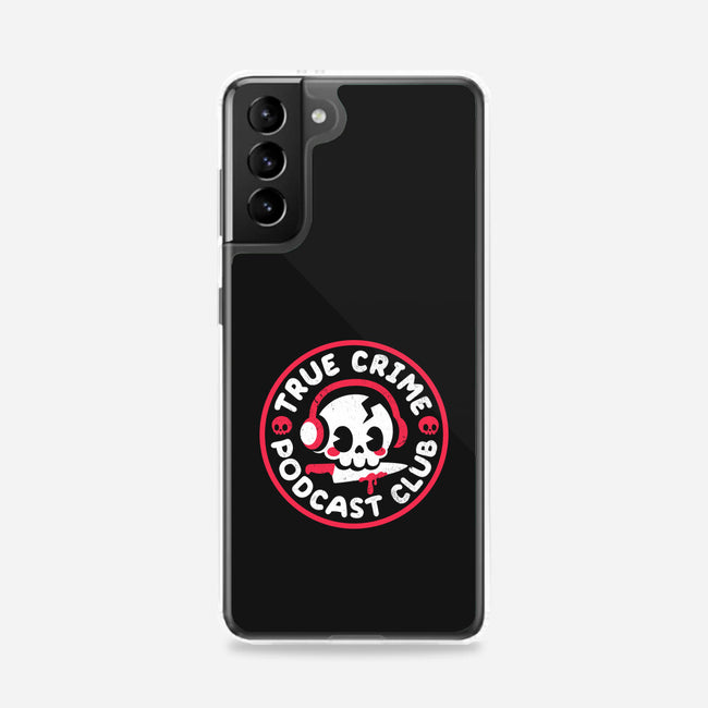 True Crime Podcast Club-Samsung-Snap-Phone Case-NemiMakeit