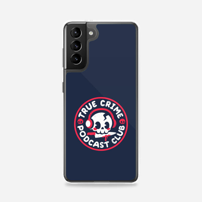 True Crime Podcast Club-Samsung-Snap-Phone Case-NemiMakeit