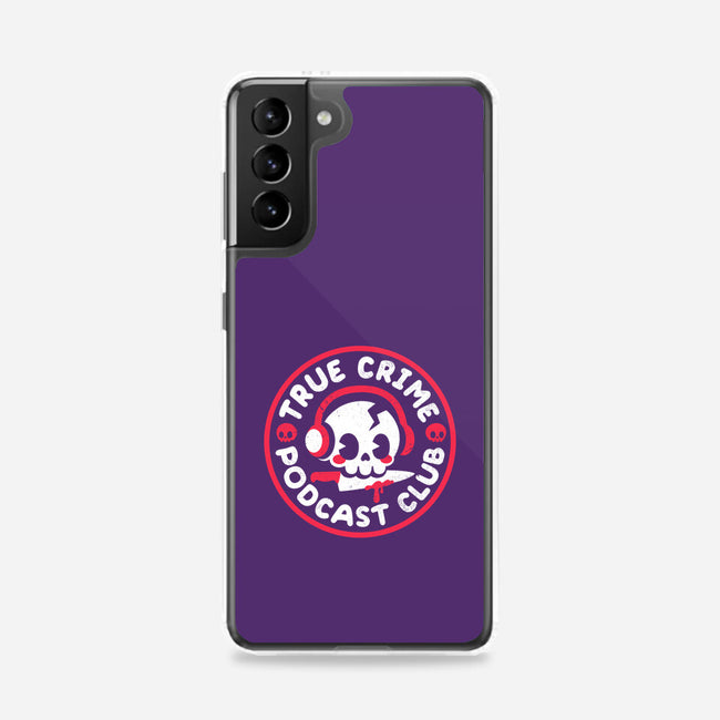 True Crime Podcast Club-Samsung-Snap-Phone Case-NemiMakeit