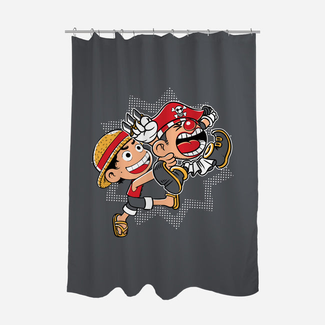 Super Stretchy Boy-None-Polyester-Shower Curtain-naomori