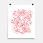 Red Koi-None-Matte-Poster-eduely