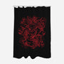 Red Koi-None-Polyester-Shower Curtain-eduely