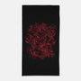 Red Koi-None-Beach-Towel-eduely