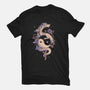 Dragon Flower-Womens-Fitted-Tee-eduely