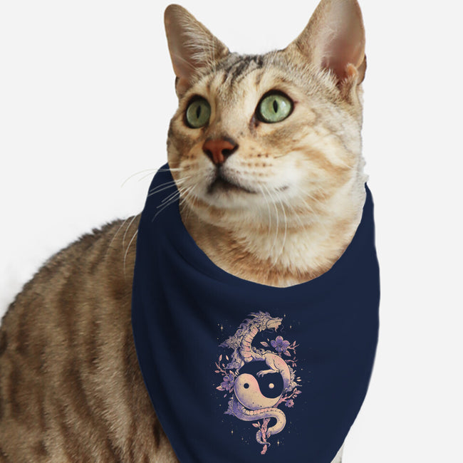 Dragon Flower-Cat-Bandana-Pet Collar-eduely