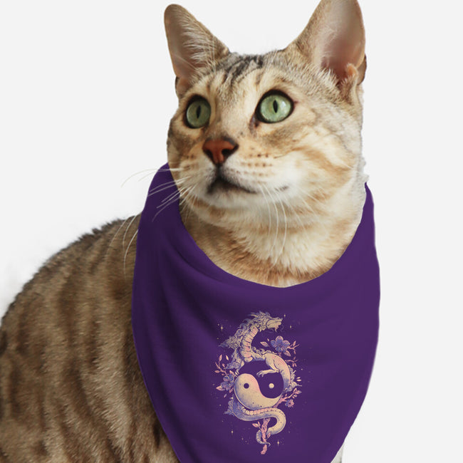 Dragon Flower-Cat-Bandana-Pet Collar-eduely