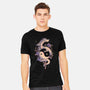 Dragon Flower-Mens-Heavyweight-Tee-eduely