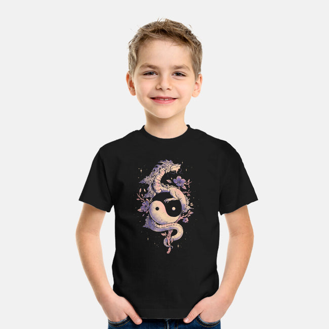 Dragon Flower-Youth-Basic-Tee-eduely