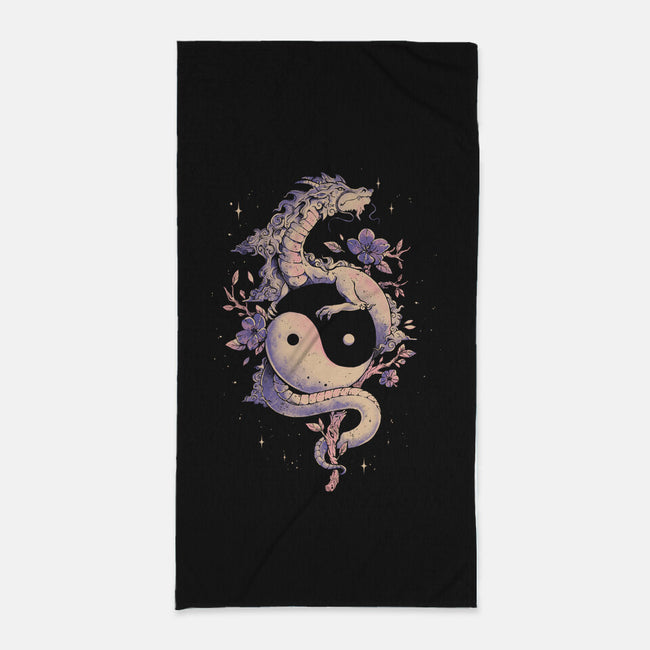 Dragon Flower-None-Beach-Towel-eduely