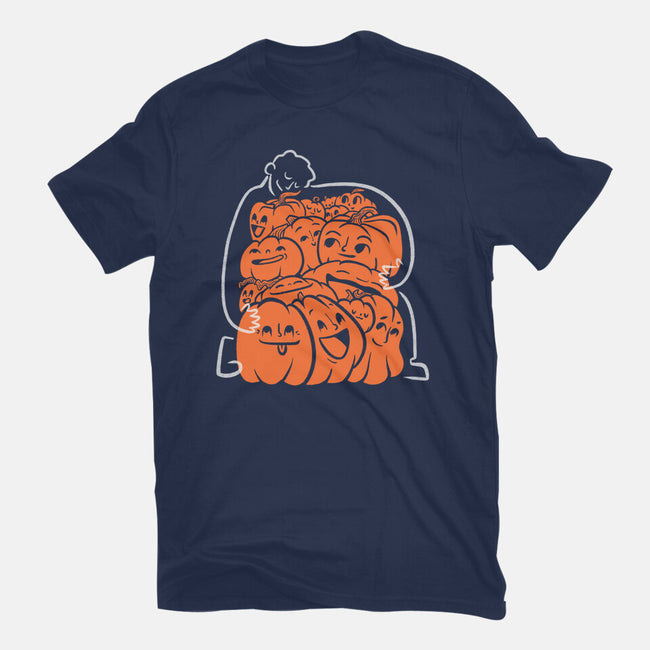 Pumpkin Picker-Womens-Basic-Tee-Aarons Art Room