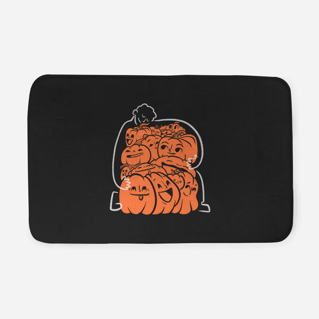 Pumpkin Picker-None-Memory Foam-Bath Mat-Aarons Art Room