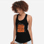 Pumpkin Picker-Womens-Racerback-Tank-Aarons Art Room