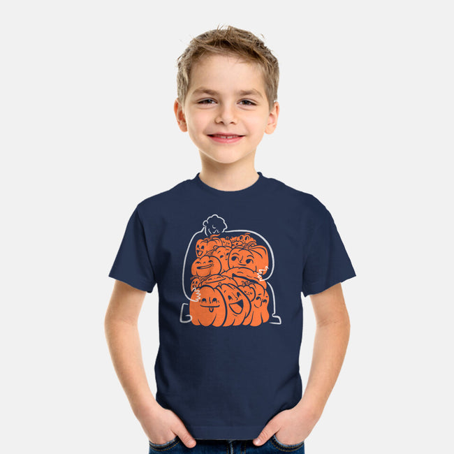 Pumpkin Picker-Youth-Basic-Tee-Aarons Art Room