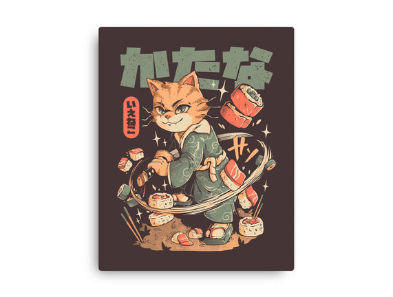 Sushi Slayer Cat