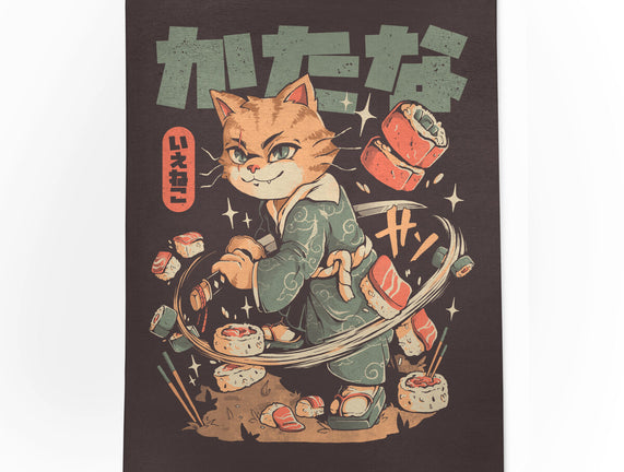 Sushi Slayer Cat