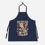 Sushi Slayer Cat-Unisex-Kitchen-Apron-eduely