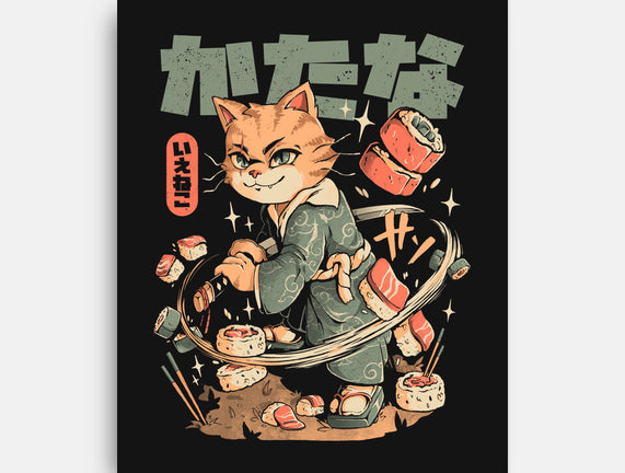 Sushi Slayer Cat