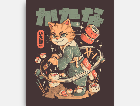 Sushi Slayer Cat