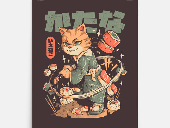 Sushi Slayer Cat