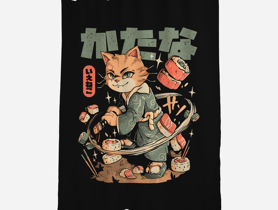 Sushi Slayer Cat