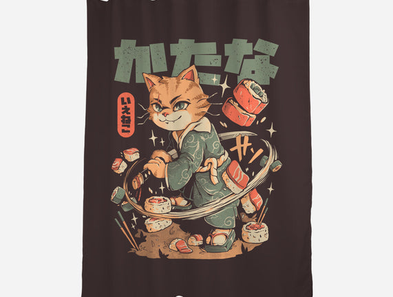 Sushi Slayer Cat