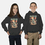 Sushi Slayer Cat-Youth-Pullover-Sweatshirt-eduely