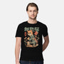 Sushi Slayer Cat-Mens-Premium-Tee-eduely