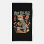 Sushi Slayer Cat-None-Beach-Towel-eduely