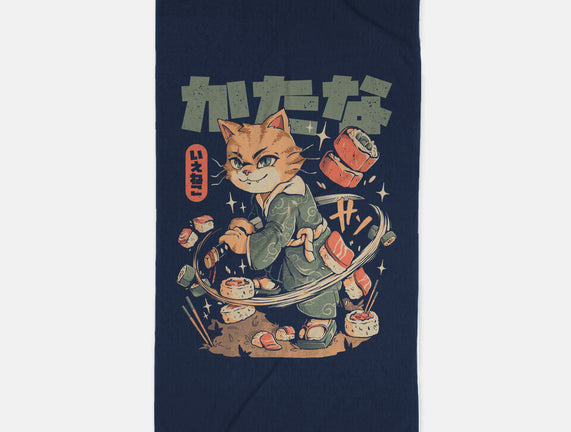 Sushi Slayer Cat