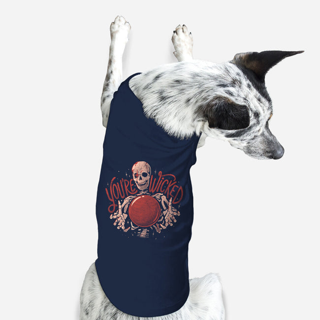 You're Wicked-Dog-Basic-Pet Tank-eduely