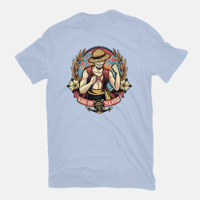 Ultimate Pirate King-Womens-Fitted-Tee-momma_gorilla