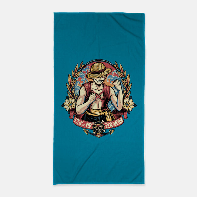 Ultimate Pirate King-None-Beach-Towel-momma_gorilla